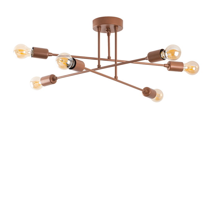 Opviq Fleur - 1502 Lámpara de araña de cobre Opviq Fleur - 1502 Lámpara de araña de cobre